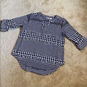 Houndstooth Cato Lightweight Top